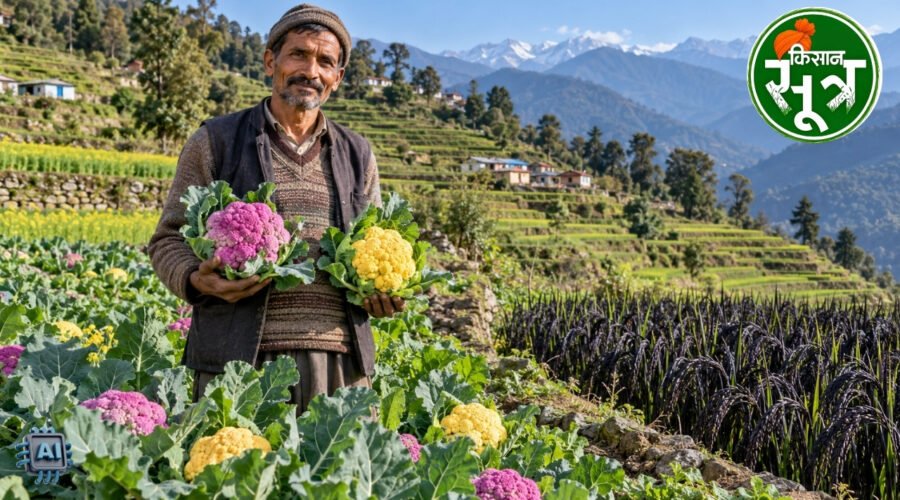 पहाड़ में खेती